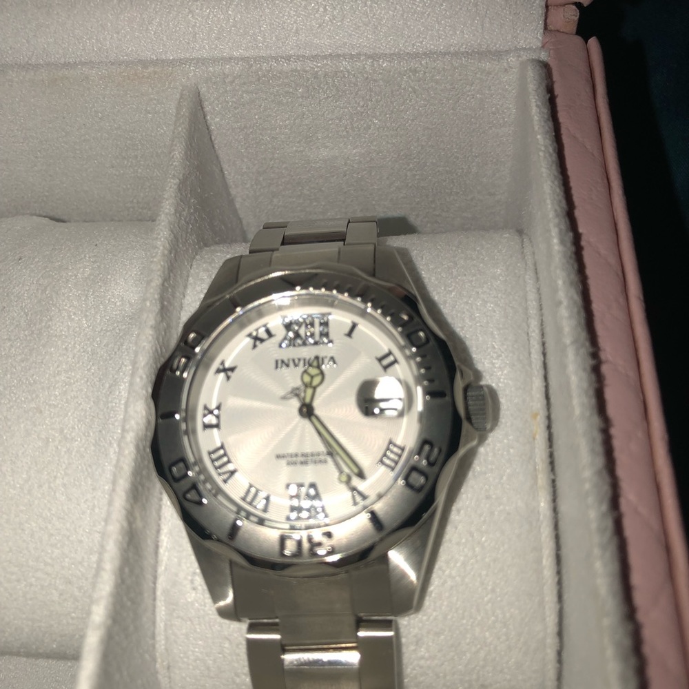 Women’s Invicta stainless steel watch